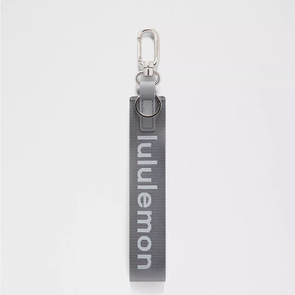 Lululemon Never Lost Keychain- Solar Grey/Starch Blue